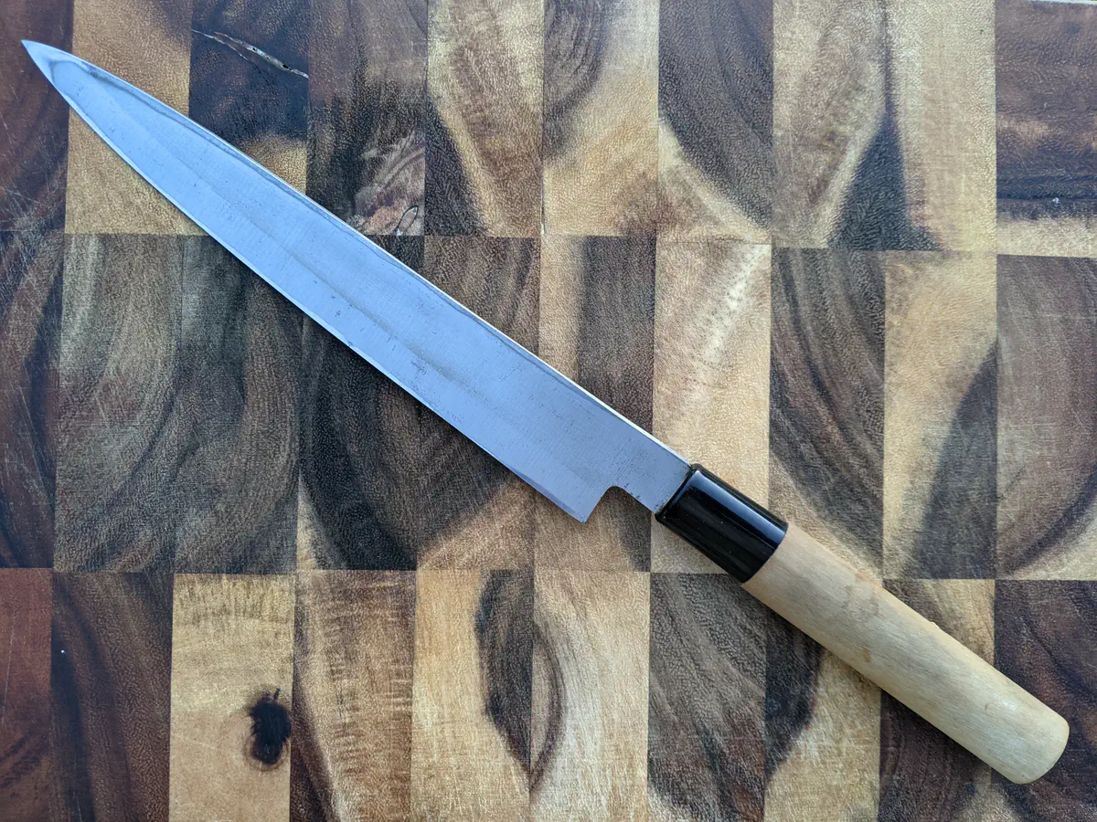 fujigoro yanagiba 21cm back